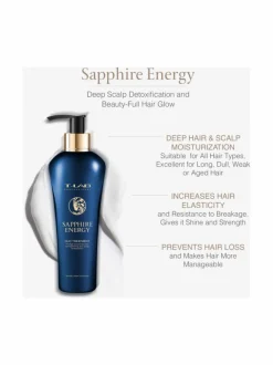 Sapphire Energy Ritual Set -hiusta vahvistava lahjapakkaus, 3 tuotetta