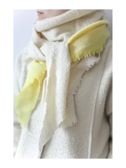 SCARF TRIANGLE by Tikau Bää Collection (Yellow)