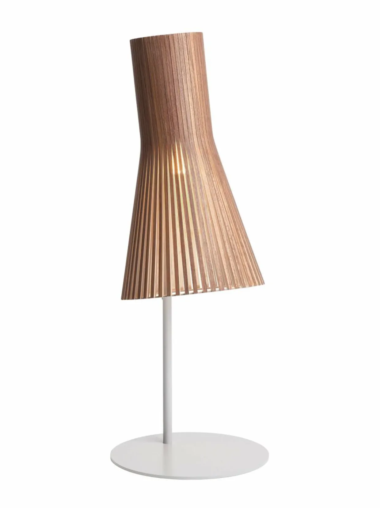 Secto Table Lamp Walnut -pöytävalaisin