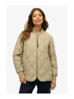 Short Quilted Liner -takki