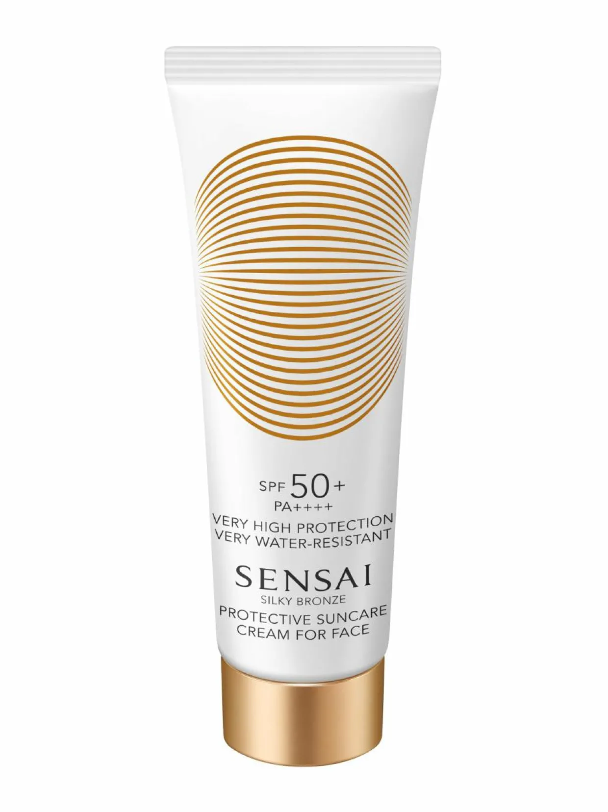Silky Bronze Protective Suncare Cream for Face 50+ -aurinkosuojavoide kasvoille