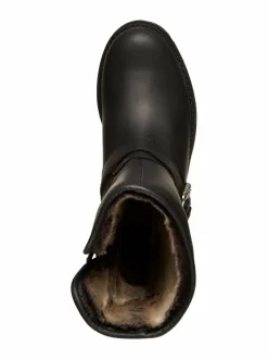 Singapur Biker -vedenpitävät nahkasaappaat