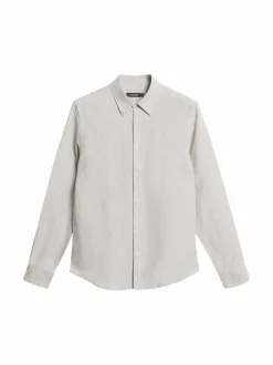 Slim Linen Melange -kauluspaita