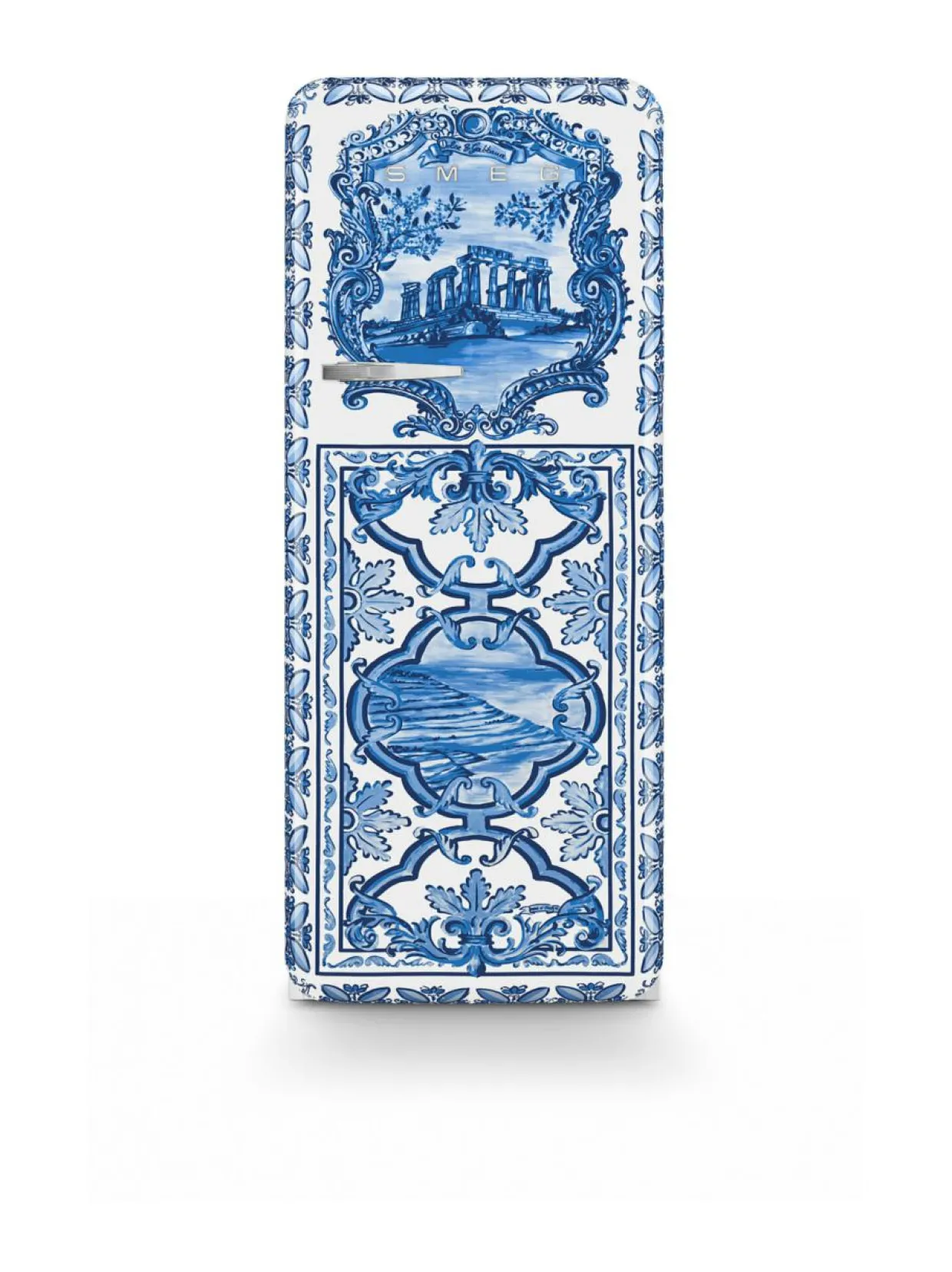 Smeg Dolce & Gabbana Blu Mediterraneo FAB28RDGME5 jääkaappi