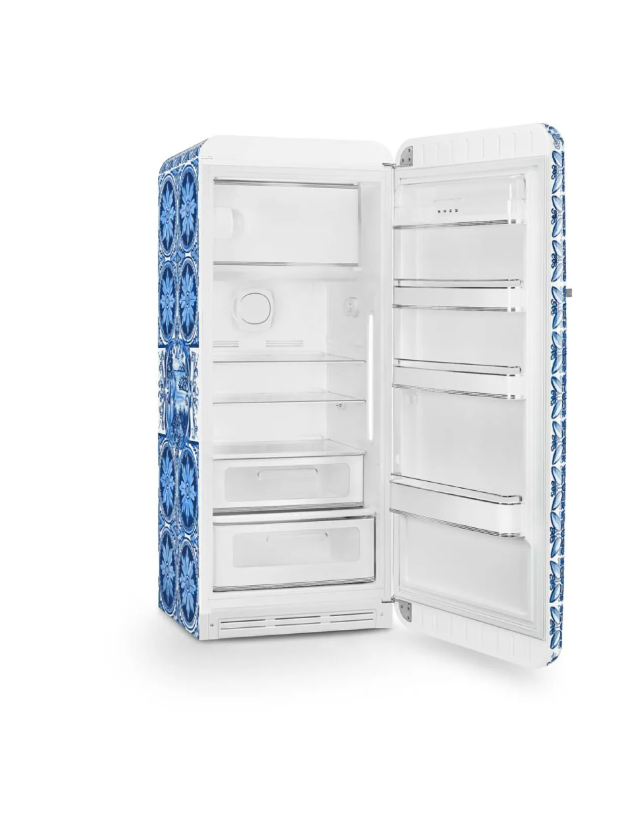 Smeg Dolce & Gabbana Blu Mediterraneo FAB28RDGME5 jääkaappi
