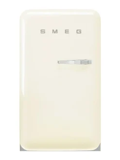 Smeg FAB10HLCR6 Happy Bar jääkaappi, kermanvalkoinen vasenkätinen