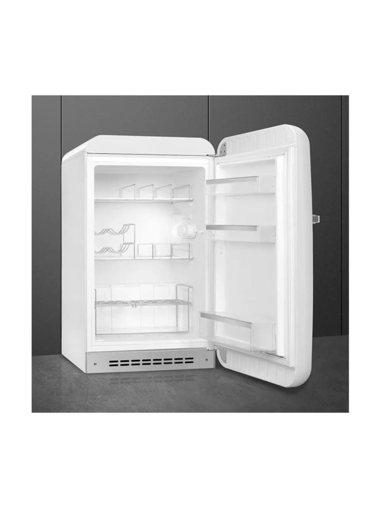 Smeg FAB10HRWH6 Happy Bar jääkaappi, valkoinen oikeakätinen