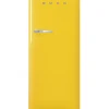 Smeg FAB28RYW5 Jääkaappi, keltainen oikeakätinen