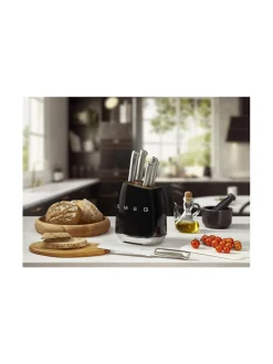 Smeg veitsisetti KBSF02BL musta