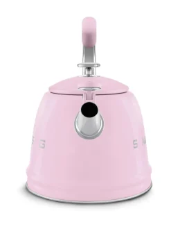 Smeg viheltävä vesipannu WKF01PK, vaaleanpunainen