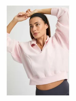 Soft Sweat Half Zip -collegepaita