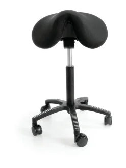 Soft-Satulatuoli, musta kangasverhoilu