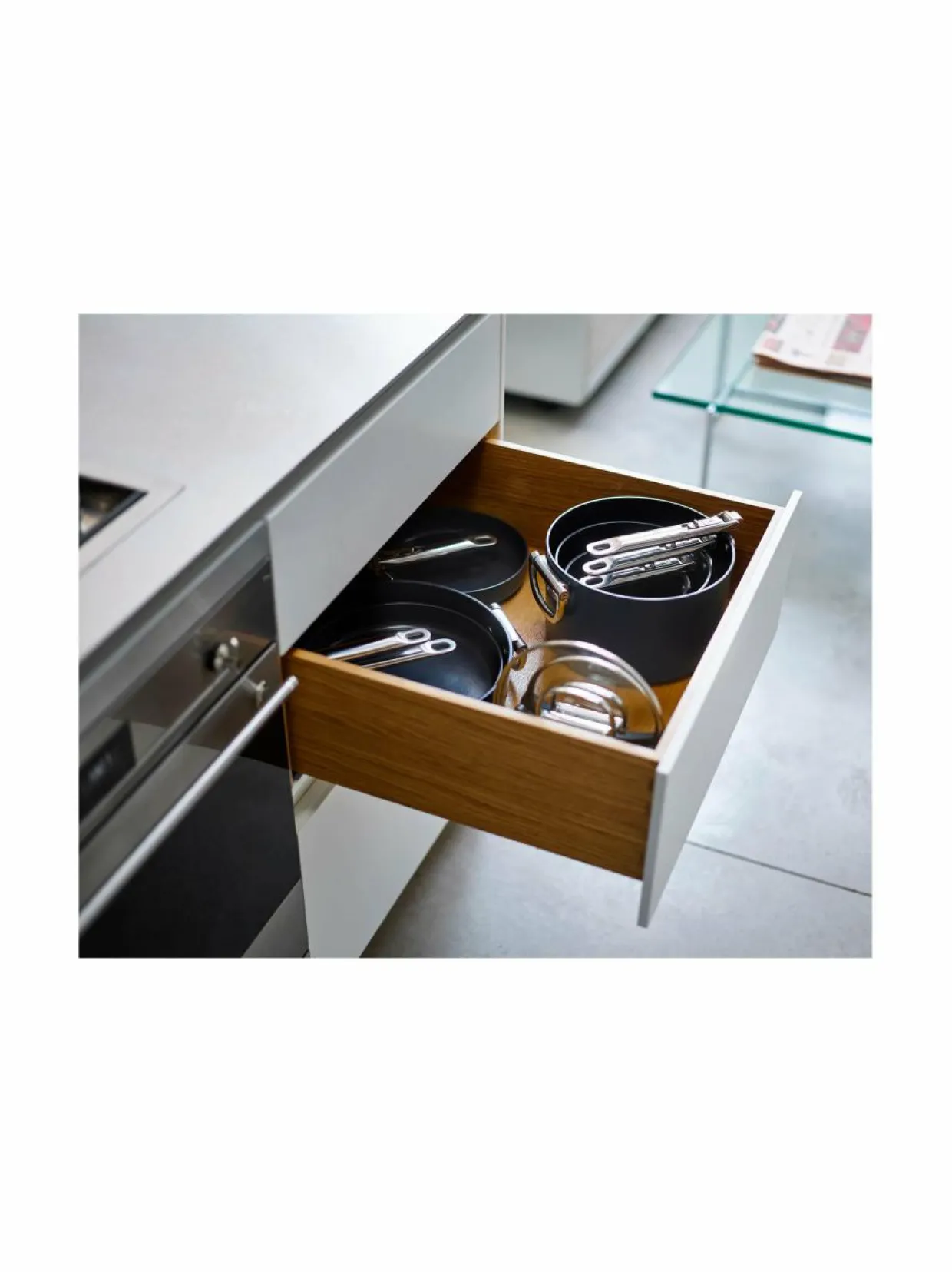 Space™ Non-stick Saucepan & Lid -kasari + kansi 6 l