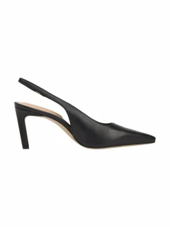Squared Toe Slingback -nahka-avokkaat