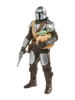 STAR WARS Interaktiivinen toimintahahmo Galactic Mandalorian ja Grogu, 30 cm