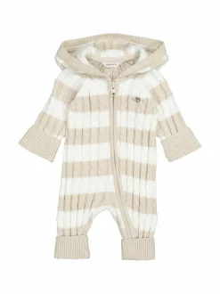 Striped Cotton Cable -neulehaalari