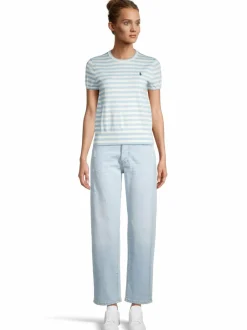 Striped Logo -neulepusero