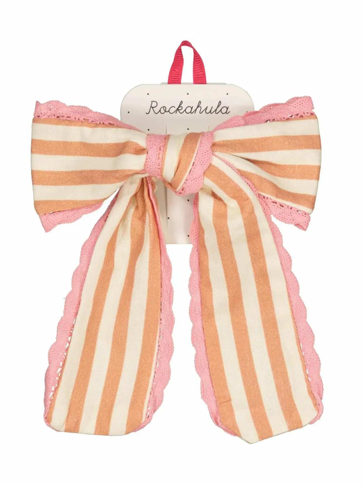 Stripy Scallop Long Bow -hiusklipsi