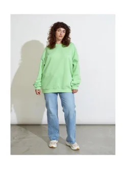 Superpower oversize-collegepaita, summer green, aikuiset