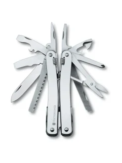 SwissTool Spirit X nahkakotelossa