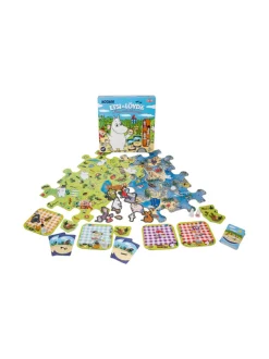 TACTIC Muumi Etsi ja löydä Muumilaaksossa lautapeli, suomenkielinen