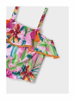 Tasselikoristeltu printtitoppi