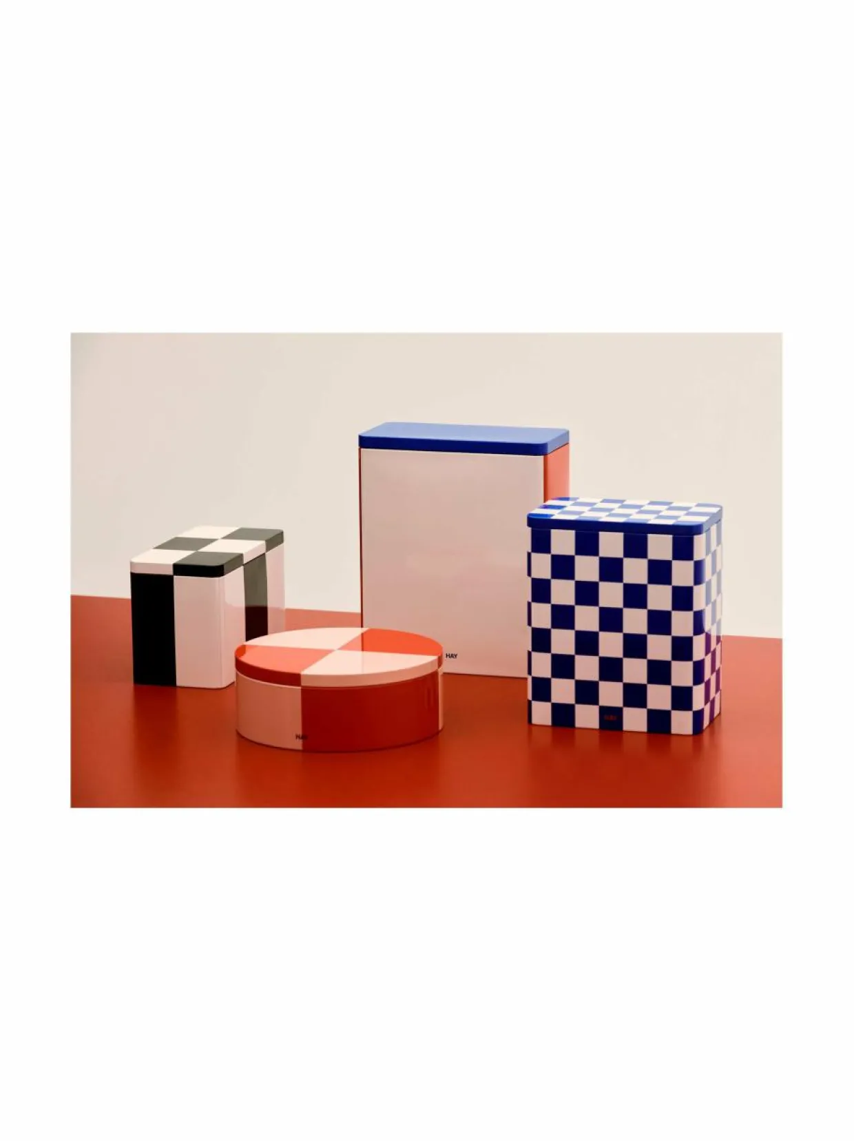 Tin Container Round -säilykerasia