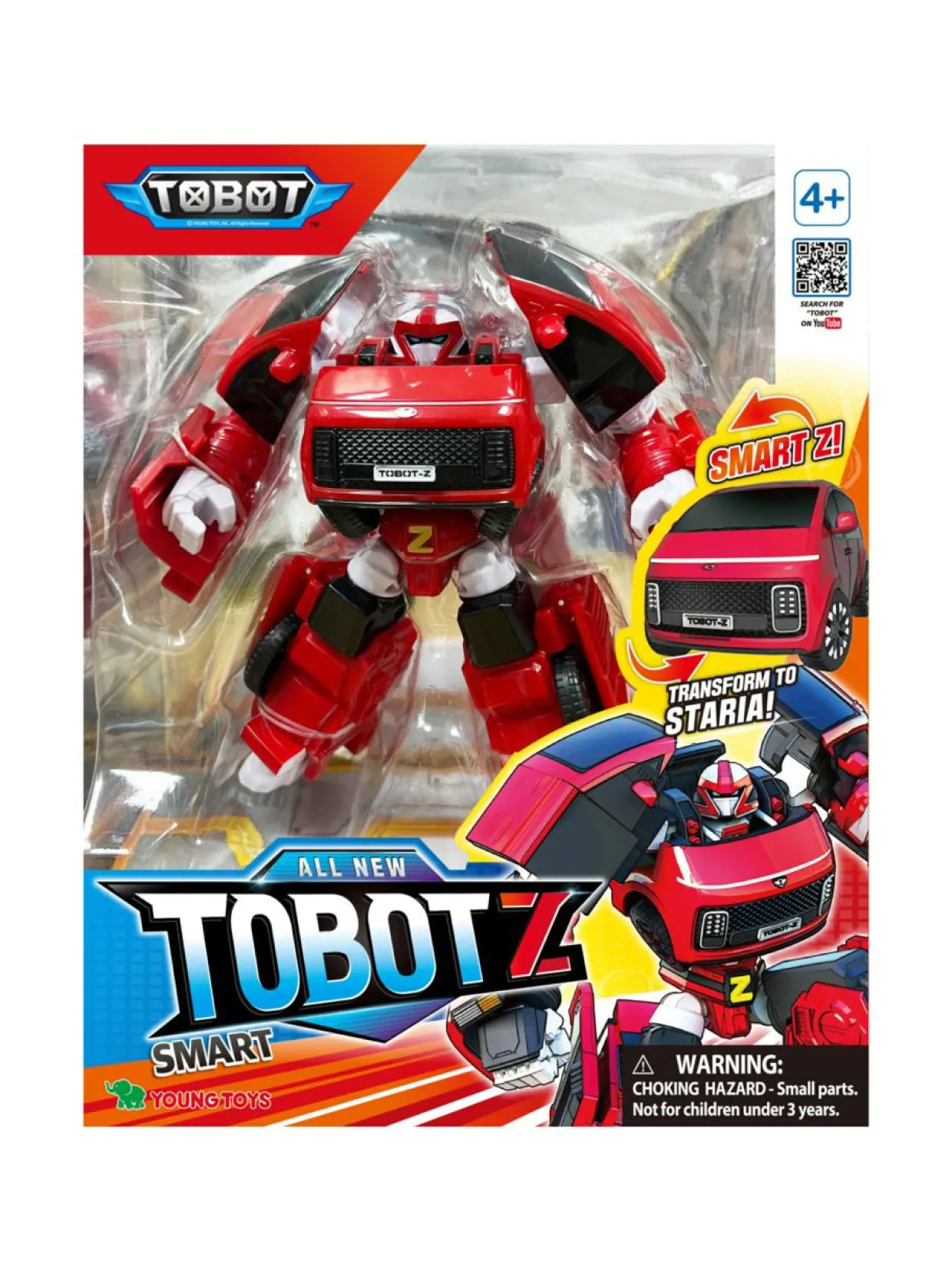 TOBOT Tobot Z Midi toimintahahmo, 16 cm