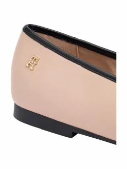 Toe Cap -nahkaballeriinat