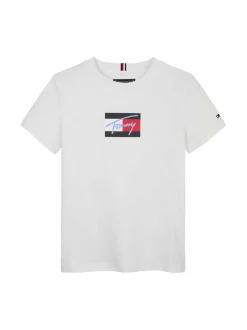 Tommy Script Flag t-paita
