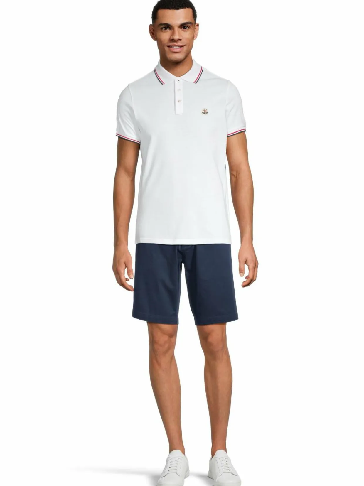 Tricolour Trimmed -pikeepaita