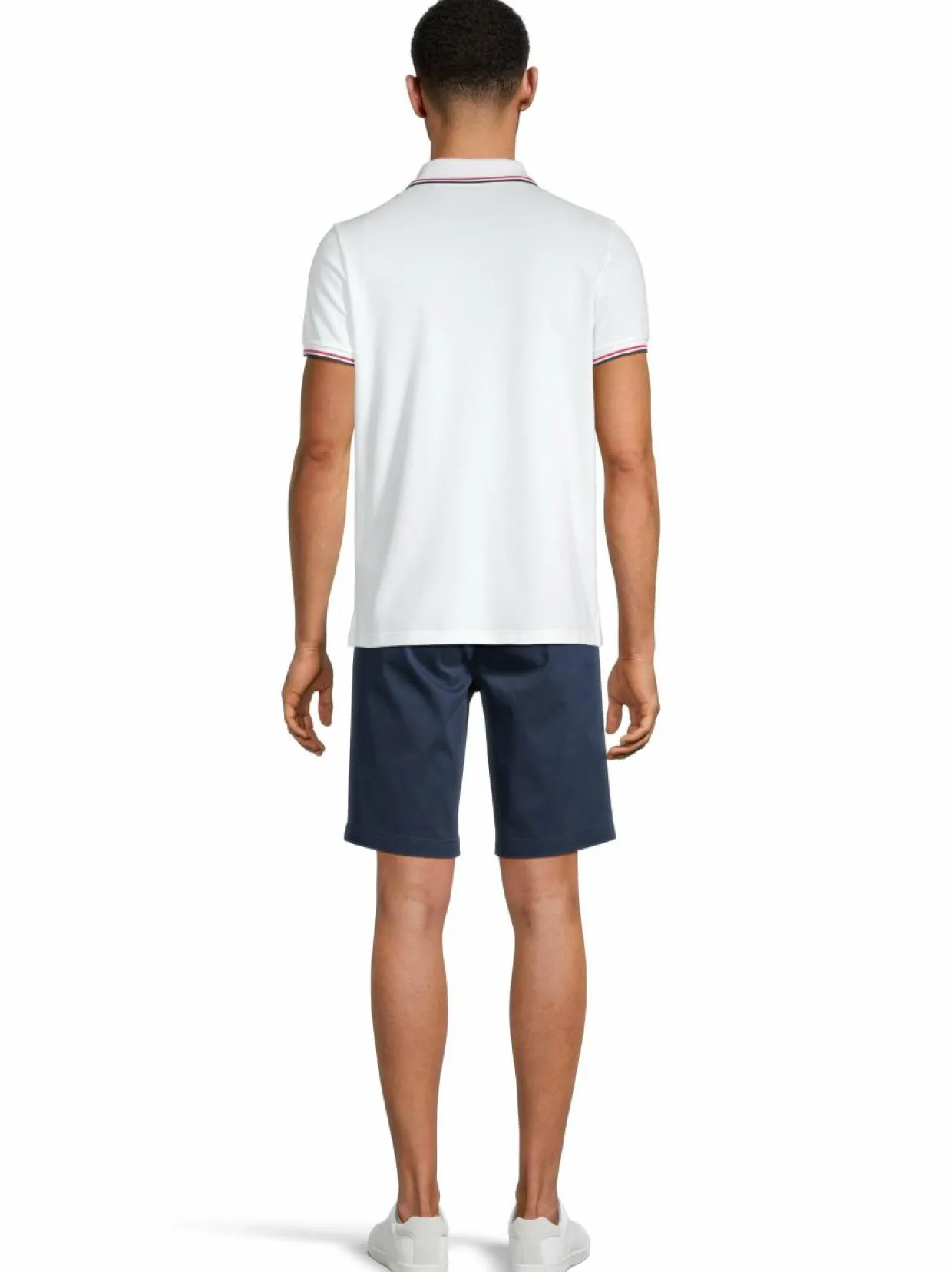 Tricolour Trimmed -pikeepaita