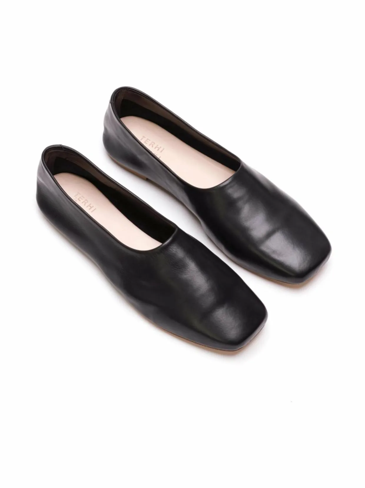 Ursula-nahkaballerinat