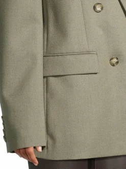 Villakankainen flanellibleiseri