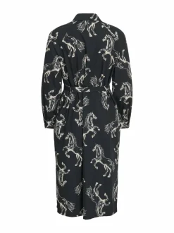 Vinadiva-midipituinen paitamekko