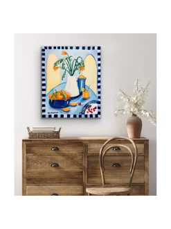 Välipala välimerellä, 73x60 cm, öljyvärimaalaus, Pia Rydman