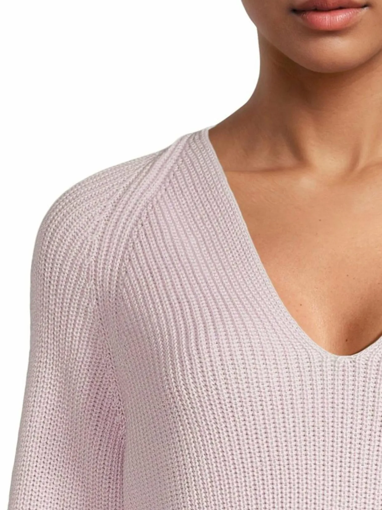 V-neck -neulepusero