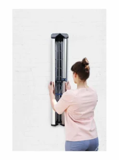 WallFix -seinäkiinnitteinen pyykinkuivausteline