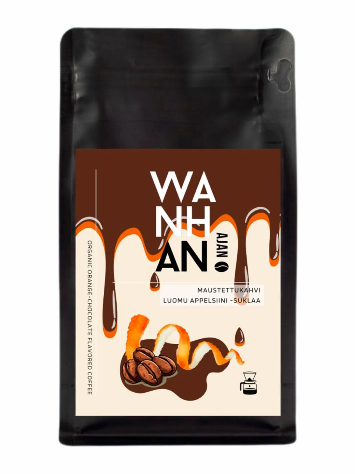 WANHAN AJAN Maustettu Luomu Appelsiini - Suklaakahvi