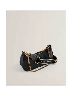 Webbing Leather Crossbody -laukku