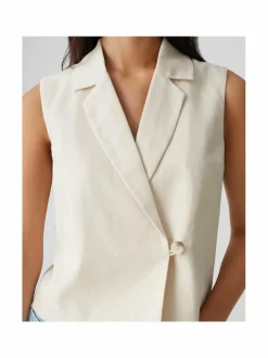 Wino- puuvilla-pellavaliivi