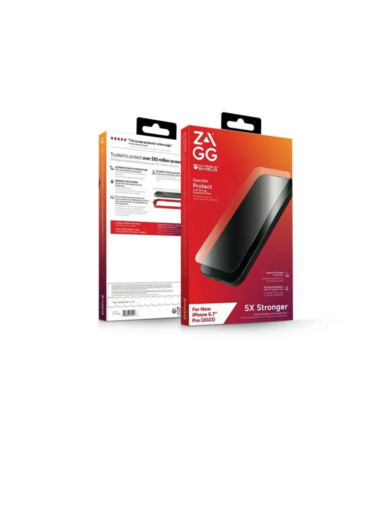 Zagg IS Glass Elite - näytönsuoja iPhone 15 Pro Max