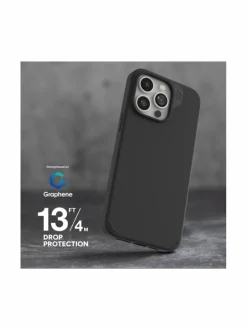 Zagg Manhattan Snap - musta suojakuori iPhone 15 Pro