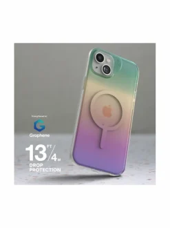 Zagg Milan Snap - helmiäisväri suojakuori iPhone 15 Plus/14 Plus