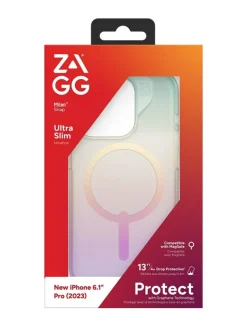 Zagg Milan Snap - helmiäisväri suojakuori iPhone 15 Pro