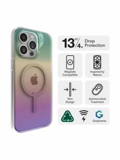 Zagg Milan Snap - helmiäisväri suojakuori iPhone 15 Pro