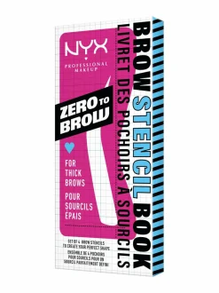 Zero To Brow Stencil -sapluuna